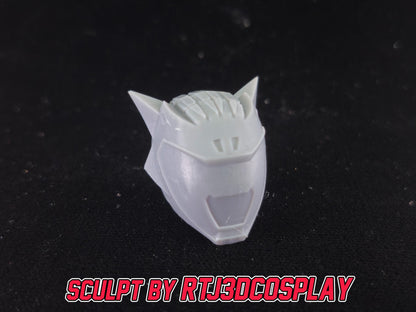 Aqua Dino Charge Ranger Helmet | Lightning Collection Accessory | 3D Printed