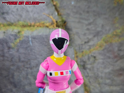 Pink Lightspeed Rescue Ranger Helmet | Lightning Collection Accessory | 3D Printed