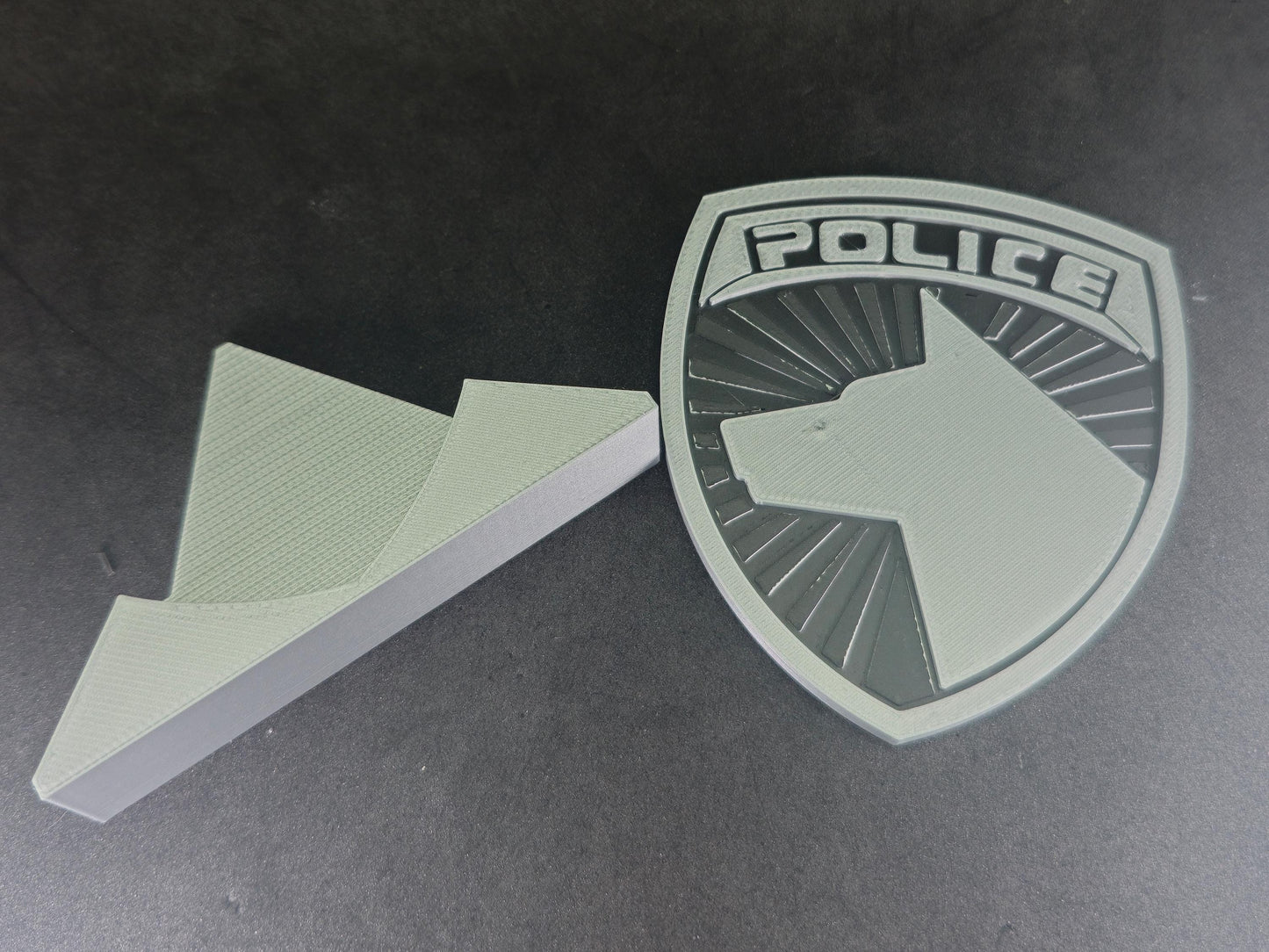 3D Printed Power Rangers S.P.D Badge | Display Prop