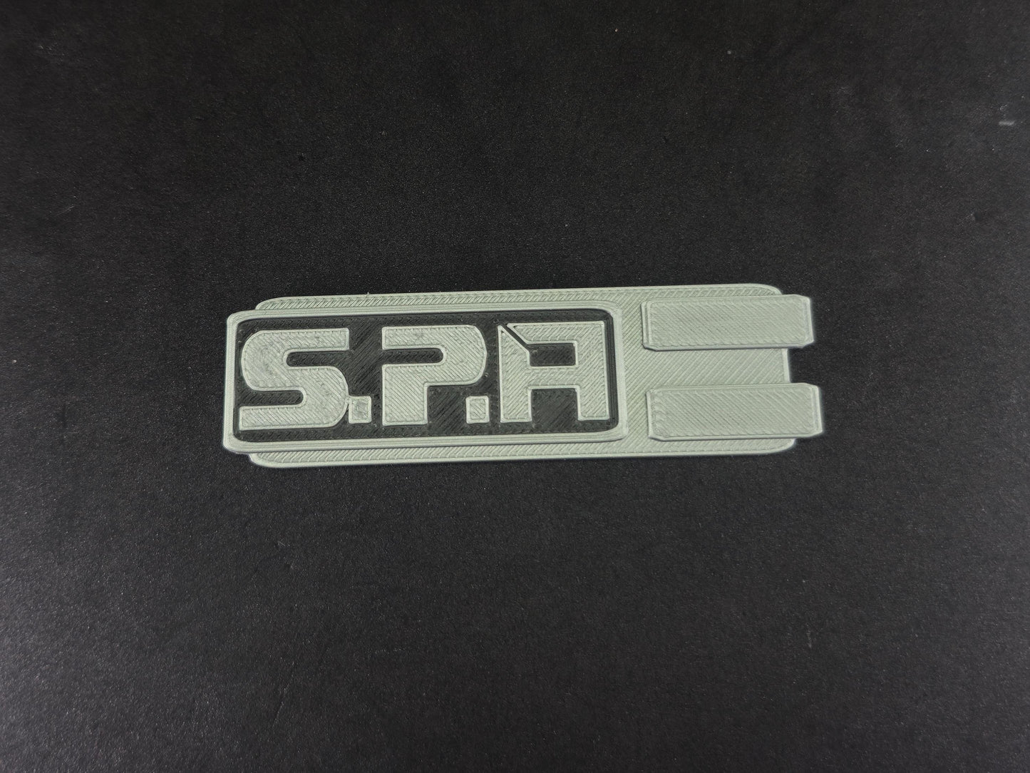 3D Printed Power Rangers S.P.D Designation Badge | Display Prop