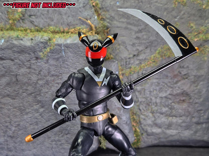 Tokunation Umbreon Ranger Helmet & Weapon | Lightning Collection Custom | Power Rangers | 3D Printed | Created by Heroic Studios