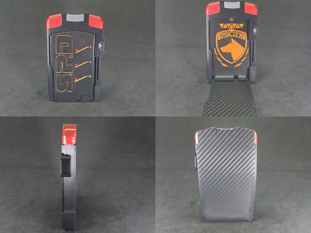 3D Printed Power Rangers S.P.D Patrol Morpher / Dekaranger Master Lice ...