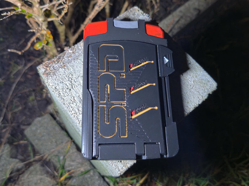 3D Printed Power Rangers S.P.D Patrol Morpher / Dekaranger Master Lice ...