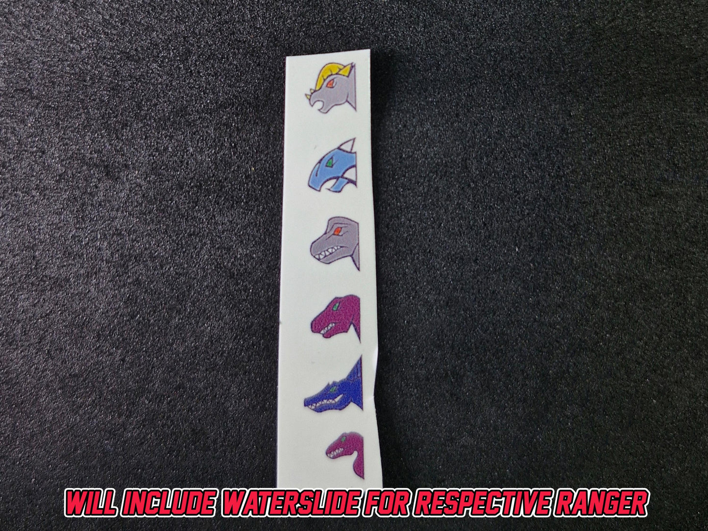 Purple Dino Charge Ranger Helmet | Lightning Collection Accessory | 3D Printed