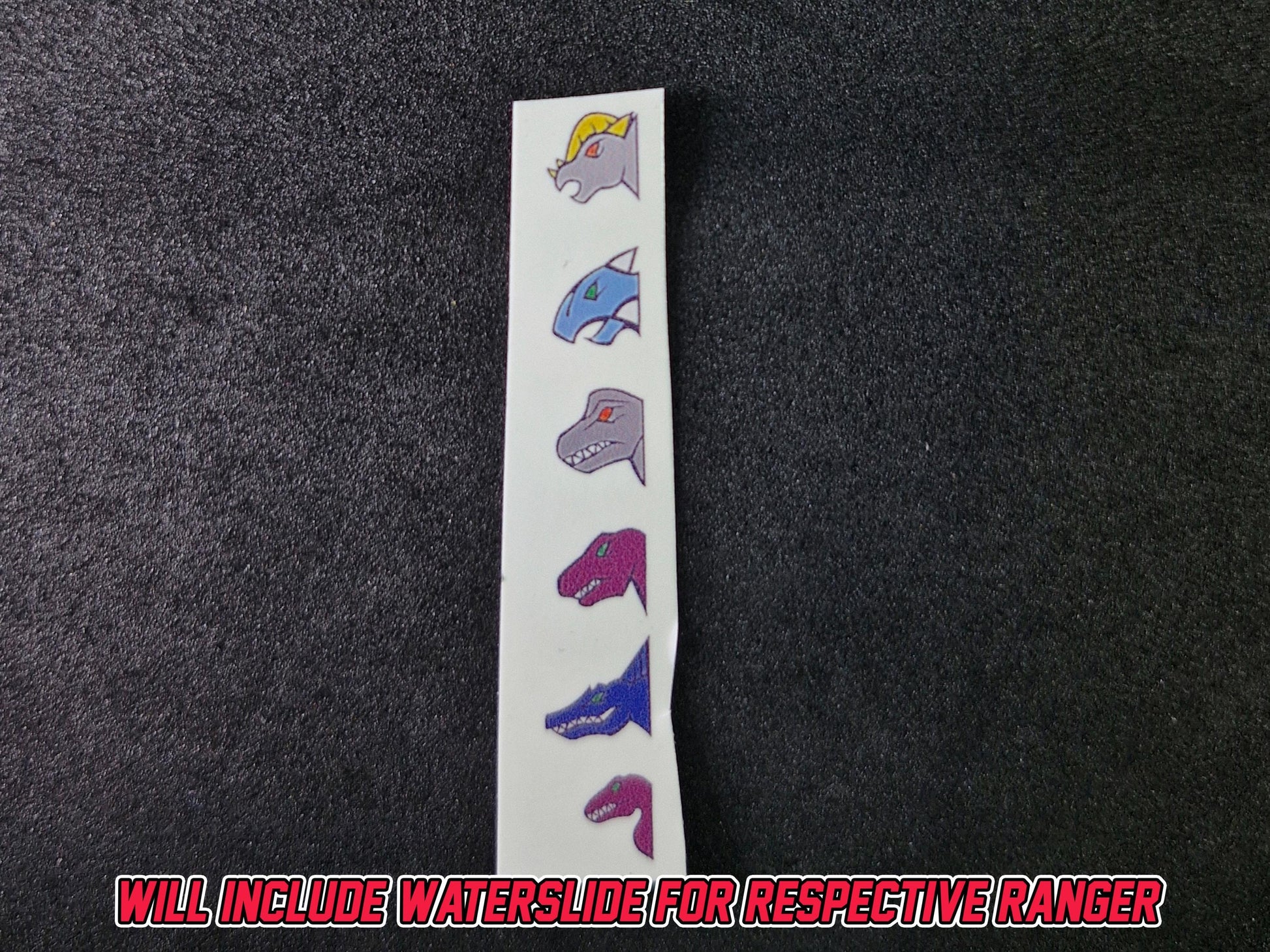 Purple Dino Charge Ranger Helmet | Lightning Collection Accessory | 3D Printed