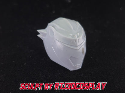 Graphite Dino Charge Ranger Helmet | Lightning Collection Accessory | 3D Printed