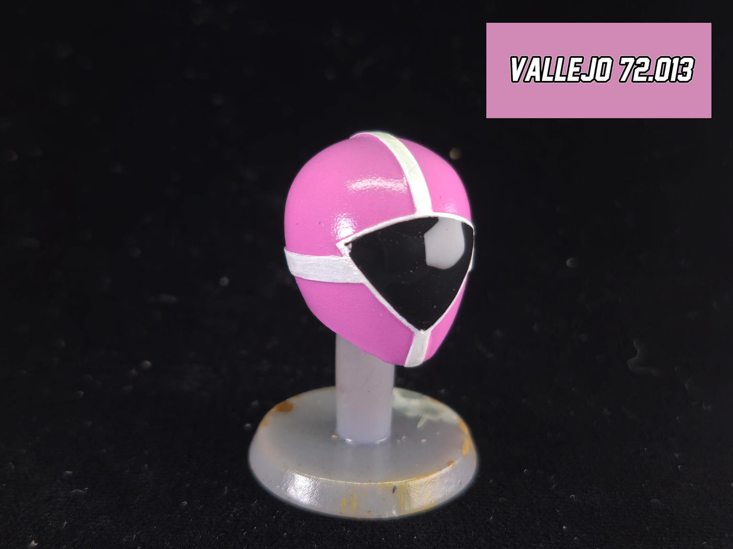 Pink Lightspeed Rescue Ranger Helmet | Lightning Collection Accessory | 3D Printed