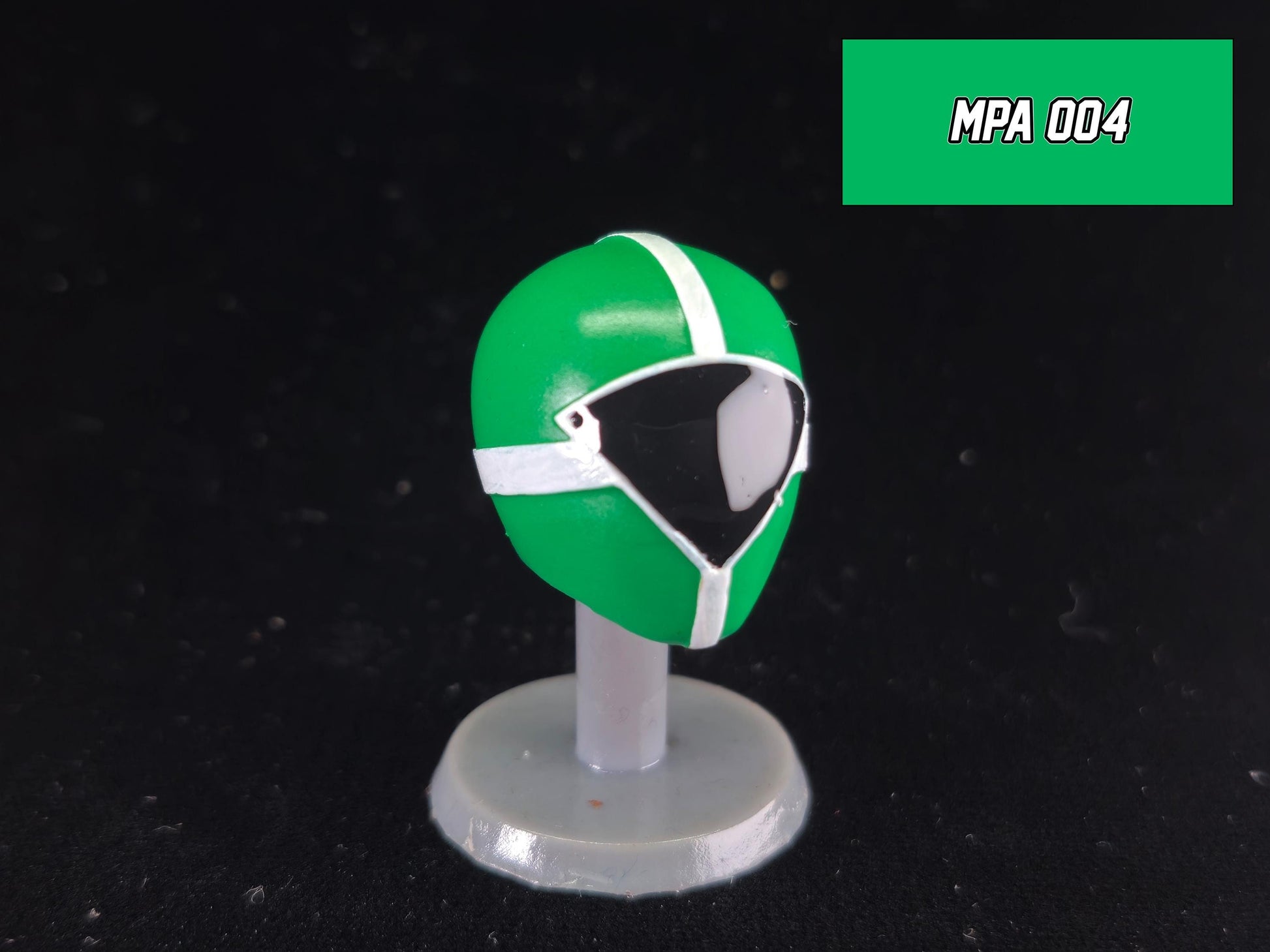 Green Lightspeed Rescue Ranger Helmet | Lightning Collection Accessory | 3D Printed