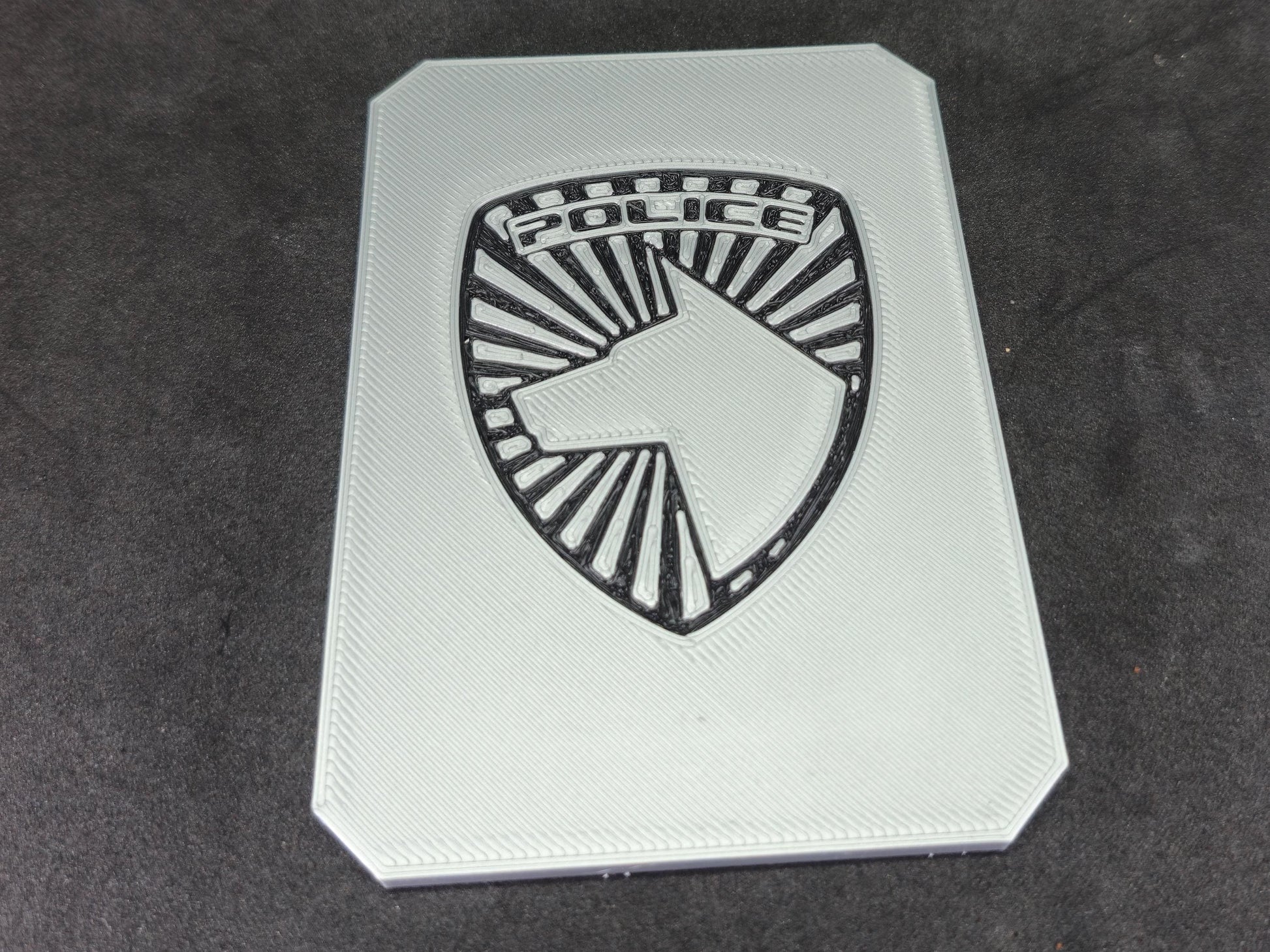 3D Printed Power Rangers S.P.D Containment Card | Display Prop