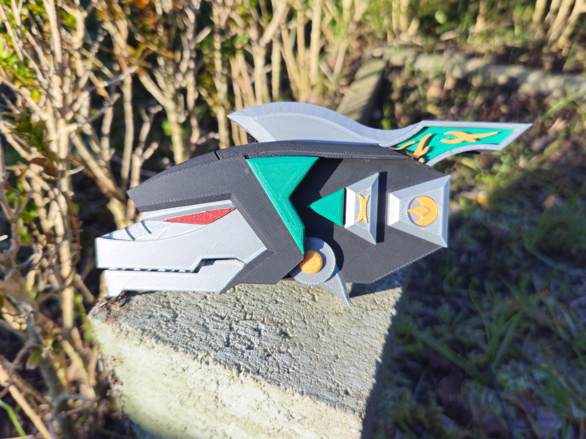 3D Printed Power Rangers Dragon Morpher | Display Prop
