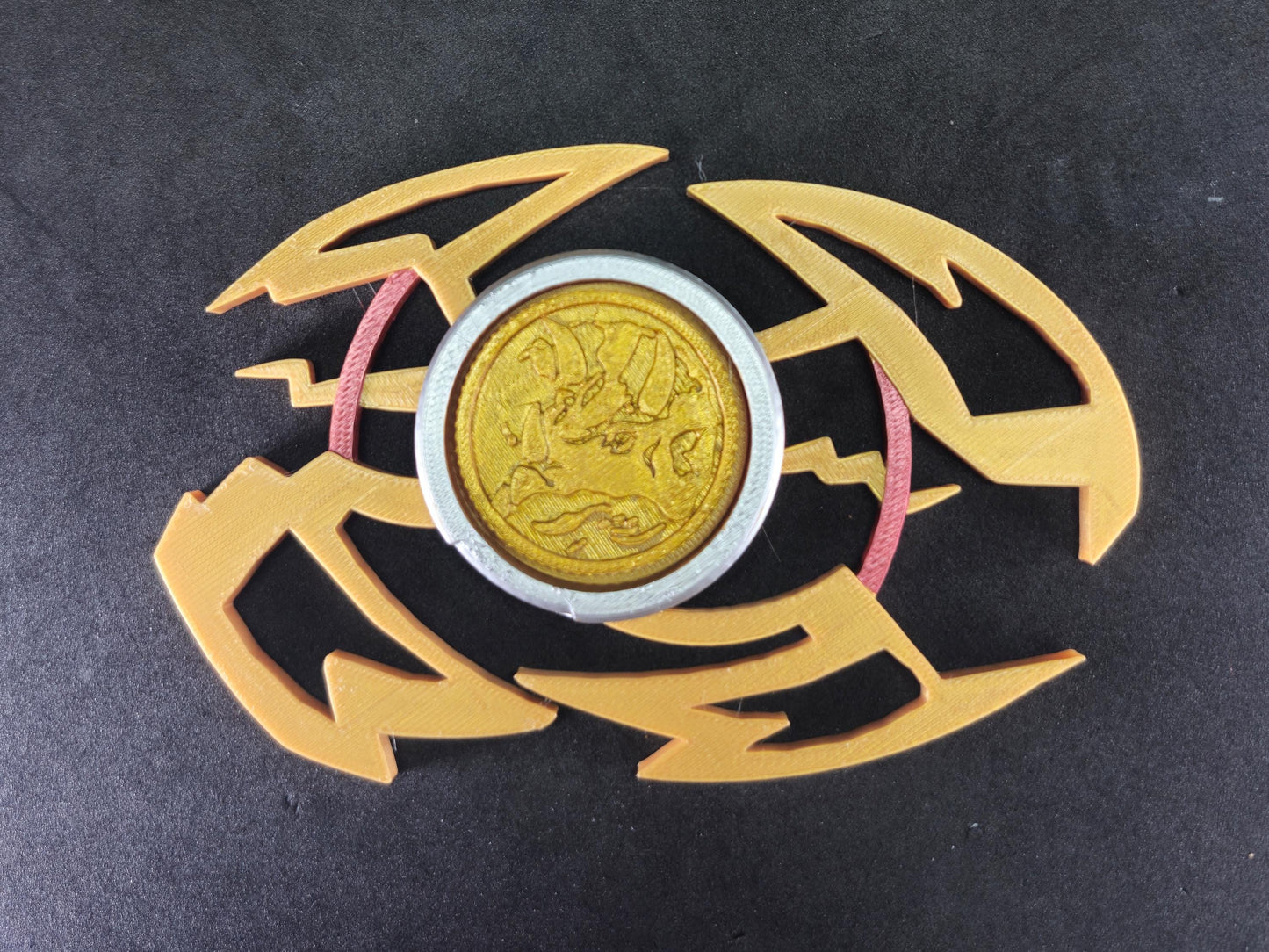 3D Printed Boom Comics Power Rangers Blue Ranger Morpher | Display Prop