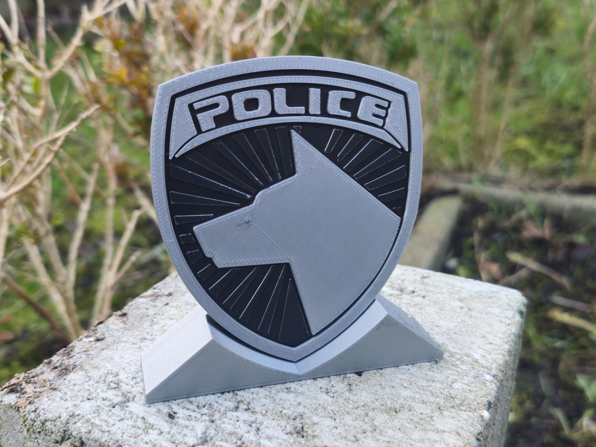 3D Printed Power Rangers S.P.D Badge | Display Prop