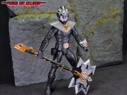 Power Rangers Cosmic Fury - Black Ranger Conversion Kit | Lightning Collection Accessories
