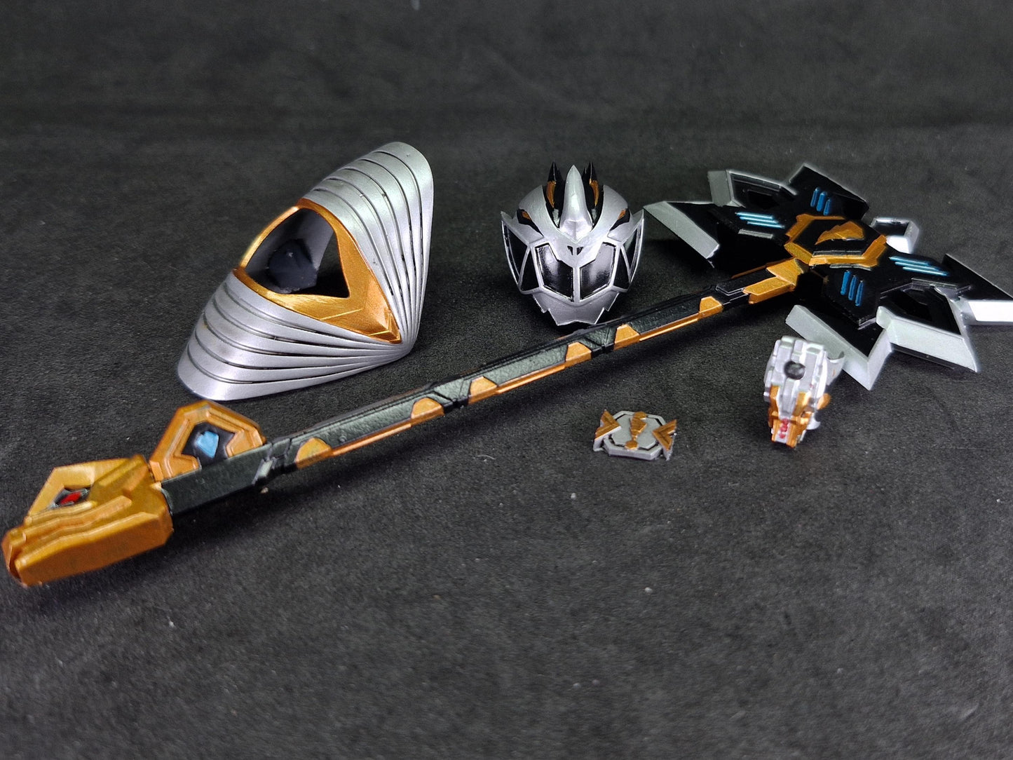Power Rangers Cosmic Fury - Black Ranger Conversion Kit | Lightning Collection Accessories