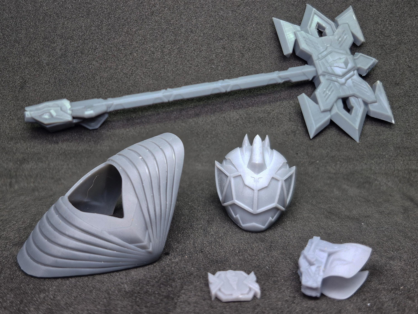 Power Rangers Cosmic Fury - Black Ranger Conversion Kit | Lightning Collection Accessories