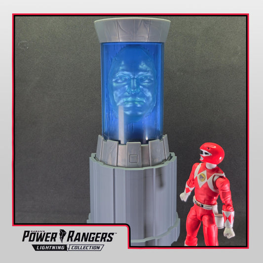 Mighty Morphin Power Rangers Lightning Collection Zordon Riser - 3D Printed
