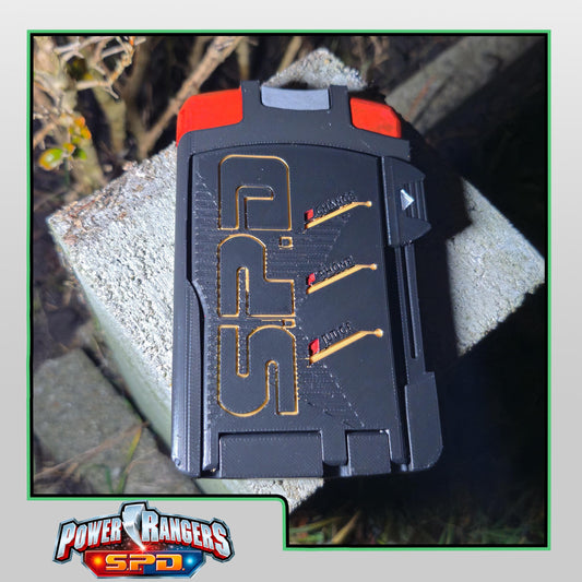 3D Printed Power Rangers S.P.D Patrol Morpher / Dekaranger Master License | Display Prop
