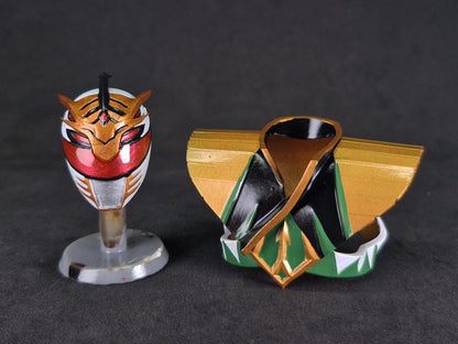 Lord Drakkon Evo 1 Helmet and Shield | Lightning Collection 1:12 Accesory | 3D Printed