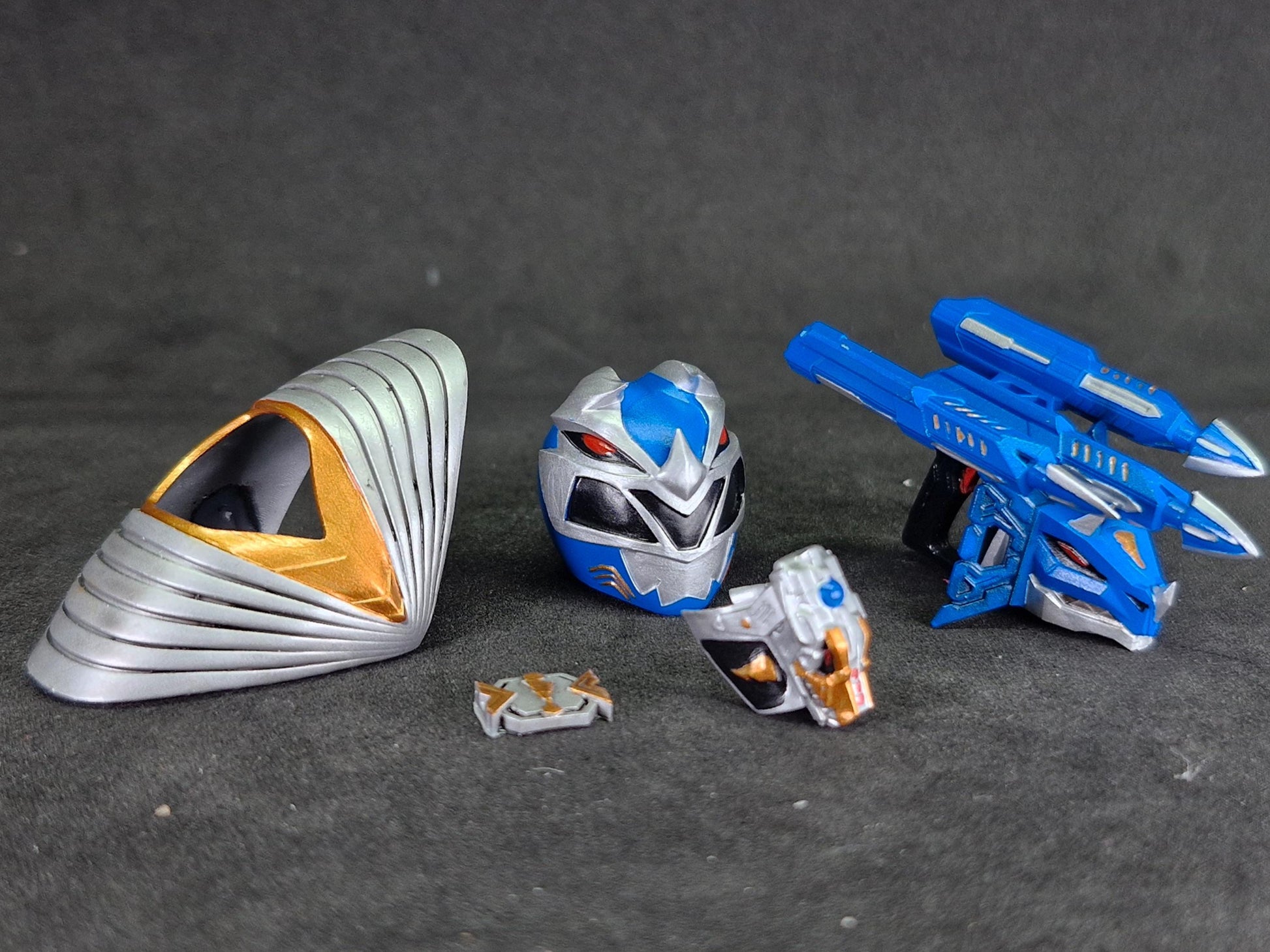 Power Rangers Cosmic Fury - Blue Ranger Conversion Kit | Lightning Collection Accessories