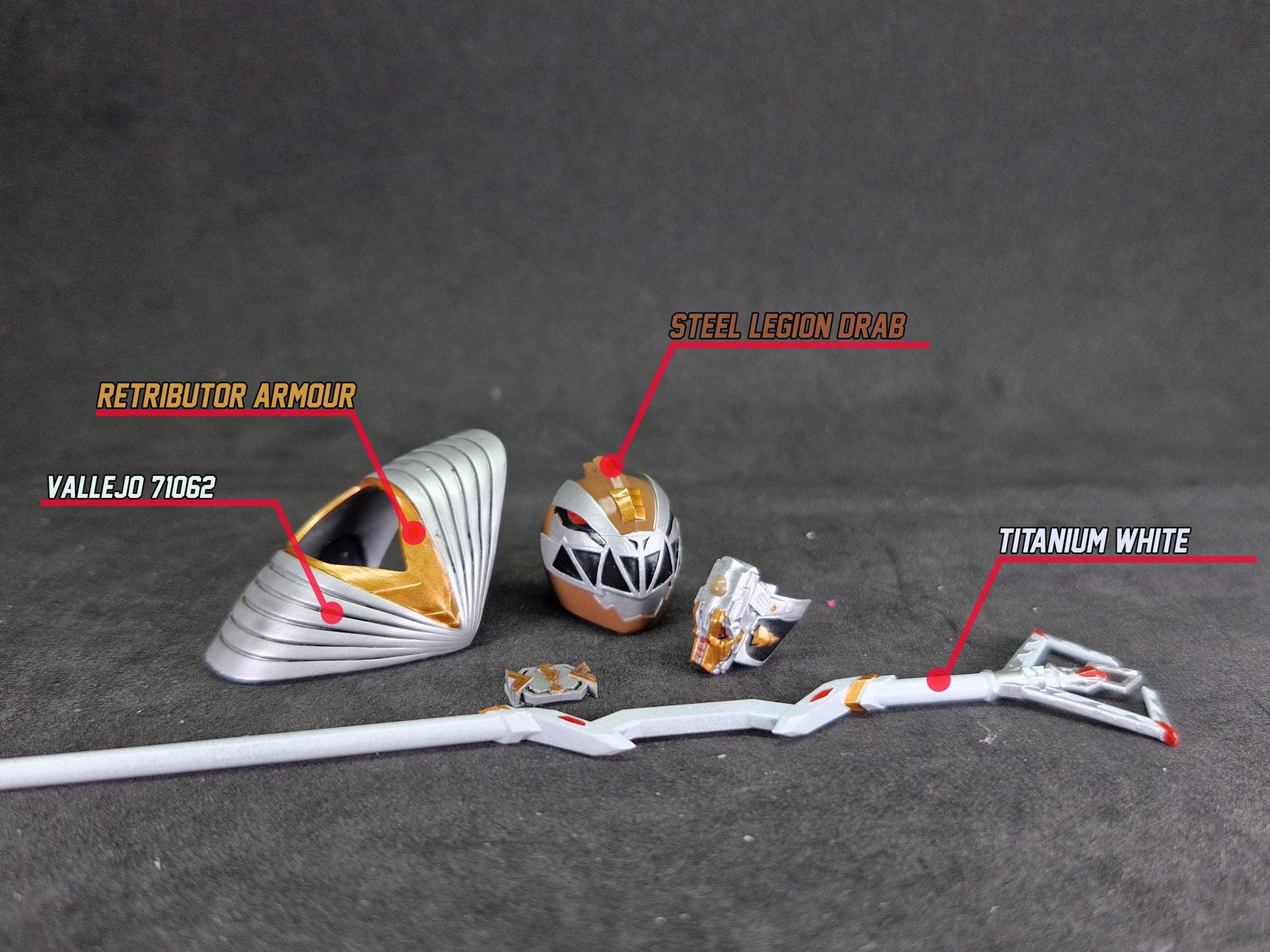 Power Rangers Cosmic Fury - Zenith Ranger Conversion Kit | Lightning Collection Accessories