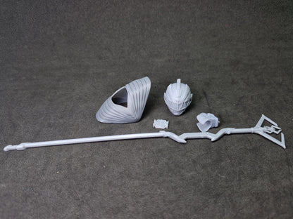 Power Rangers Cosmic Fury - Zenith Ranger Conversion Kit | Lightning Collection Accessories