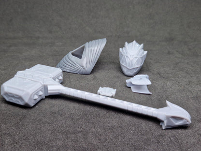 Power Rangers Cosmic Fury - Red Ranger Conversion Kit | Lightning Collection Accessories