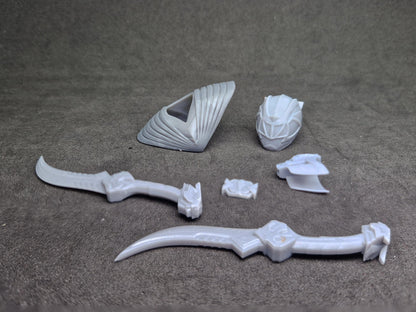 Power Rangers Cosmic Fury - Green Ranger Conversion Kit | Lightning Collection Accessories