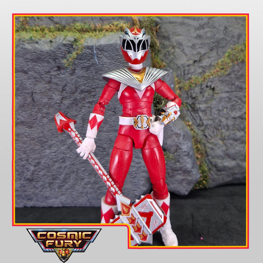 Power Rangers Cosmic Fury - Red Ranger Conversion Kit | Lightning Collection Accessories