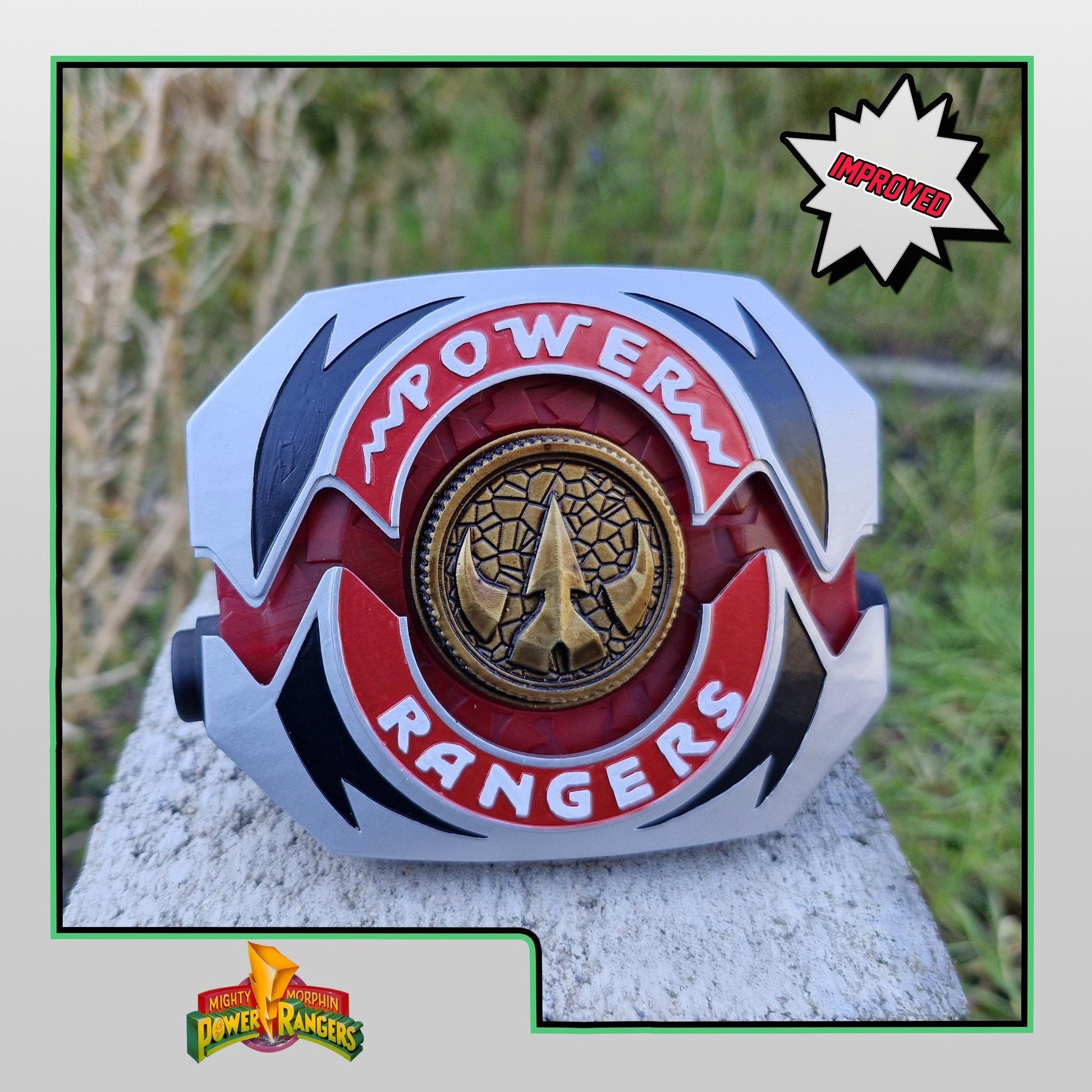 3D Printed Mighty Morphin Power Morpher | REMASTERED | No Coins Included | For Display Only
