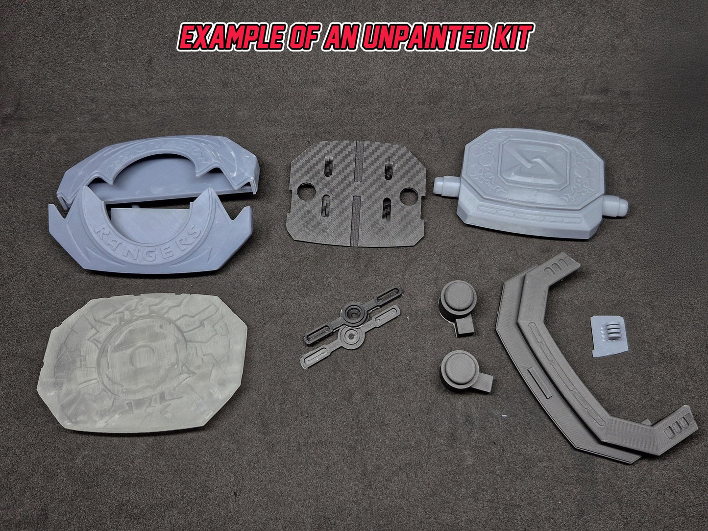 3D Printed Kyouryuu Sentai Zyuranger Dino Buckler | REMASTERED | No Coins Included | For Display Only