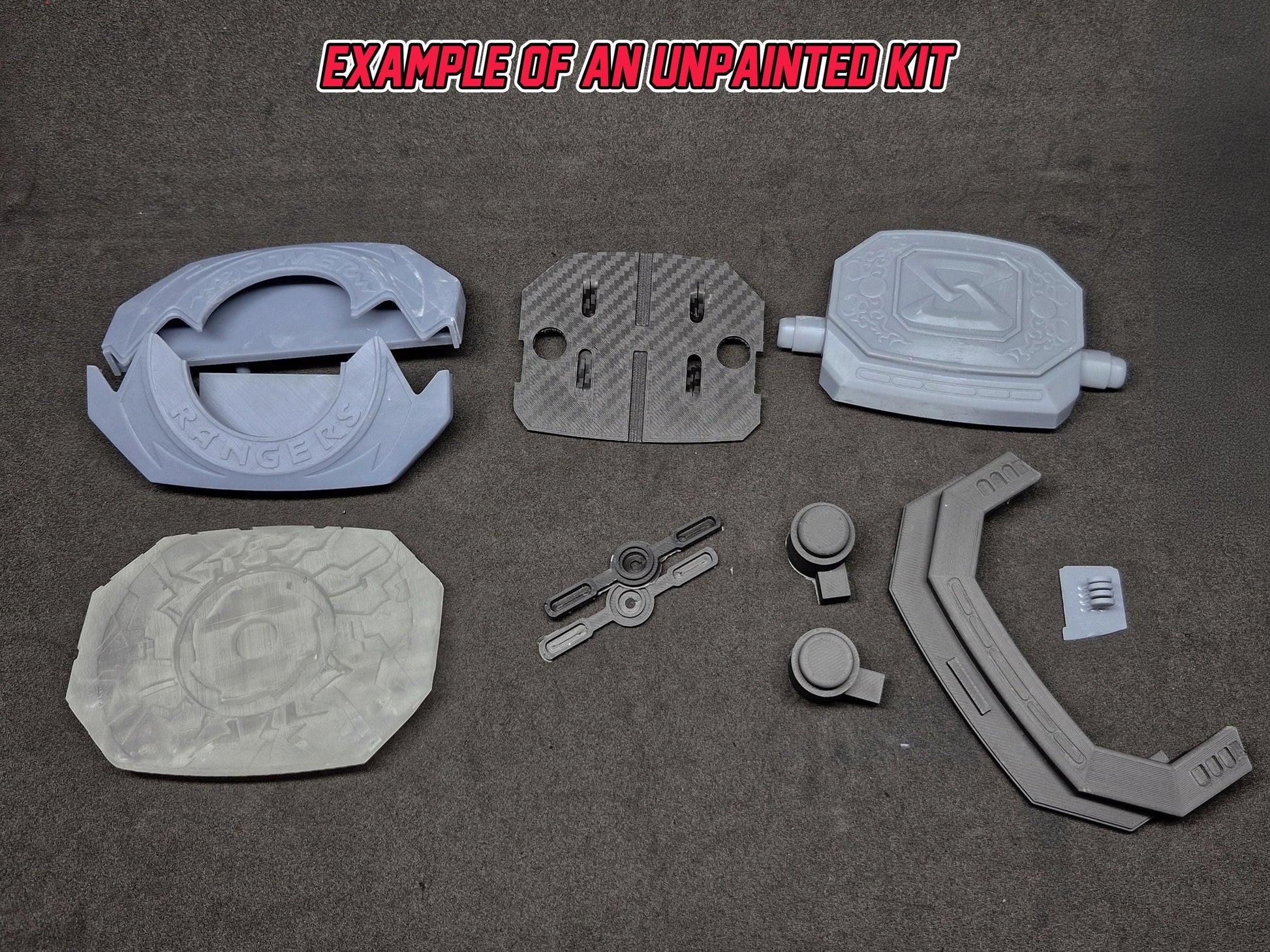 3D Printed Kyouryuu Sentai Zyuranger Dino Buckler | REMASTERED | No Coins Included | For Display Only