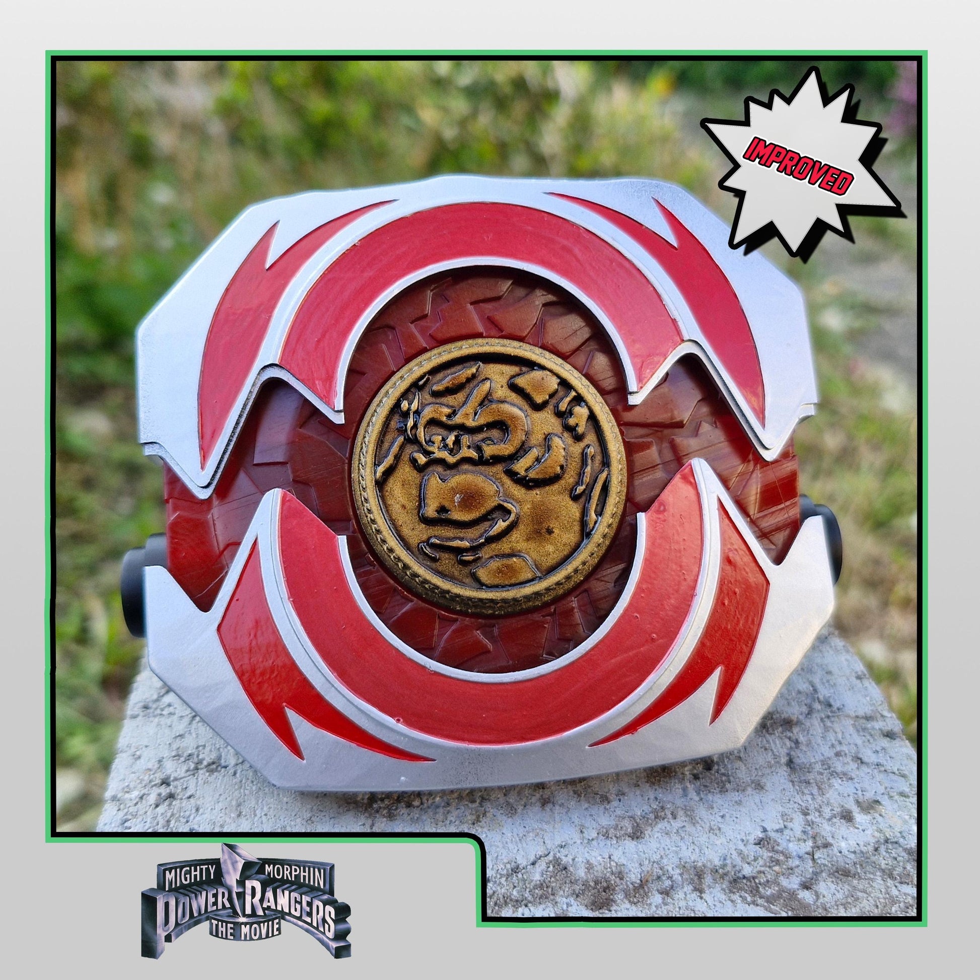 3D Printed Mighty Morphin Power Rangers the Movie Power Morpher | REMASTERED | No Coins Included | For Display Only