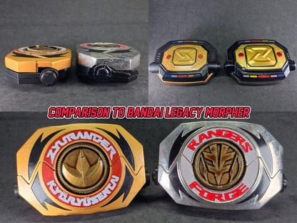 3D Printed Mighty Morphin Damaged Master Morpher | REMASTERED | No Coins Included | For Display Only