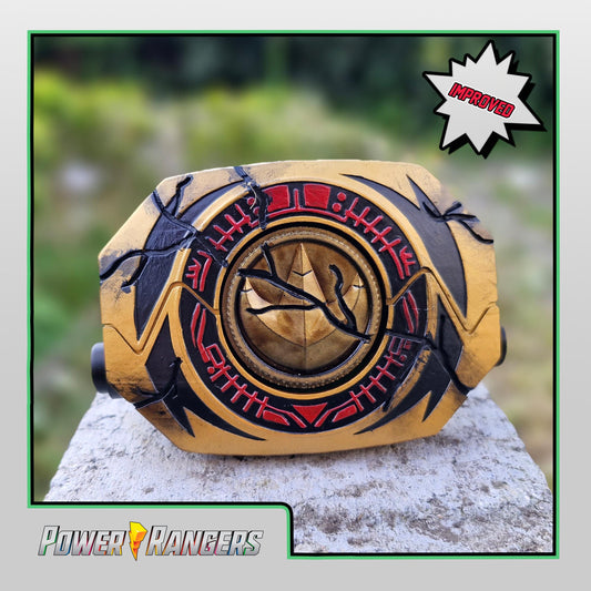 3D Printed Mighty Morphin Damaged Master Morpher | REMASTERED | No Coins Included | For Display Only