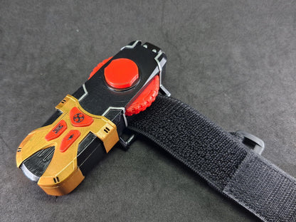 3D Printed & Painted Power Rangers Ninja Storm - Wind Morpher | Hurricaneger- Hurricane Gyro | Display Prop
