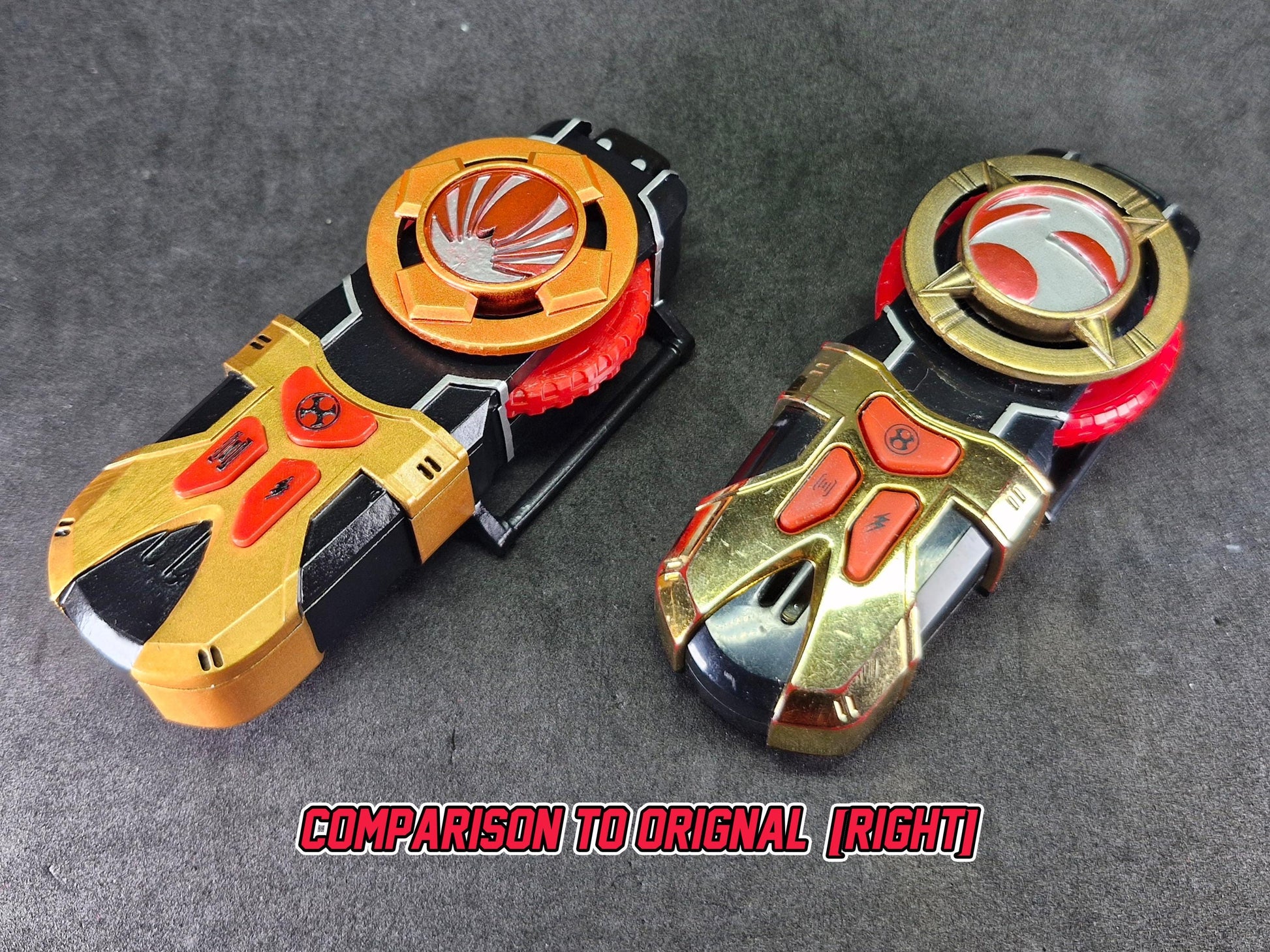 3D Printed & Painted Power Rangers Ninja Storm - Wind Morpher | Hurricaneger- Hurricane Gyro | Display Prop