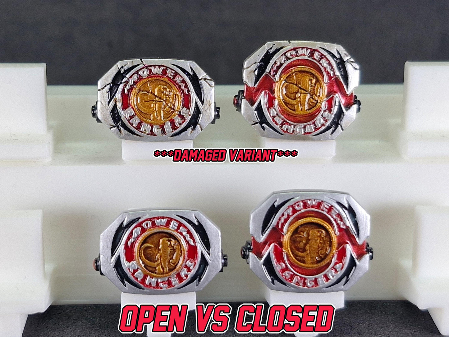 Mighty Morphin Power Rangers - Power Morpher / Dino Buckler | Dino Powers | 1/12 Accessories Scale | Lightning Collection
