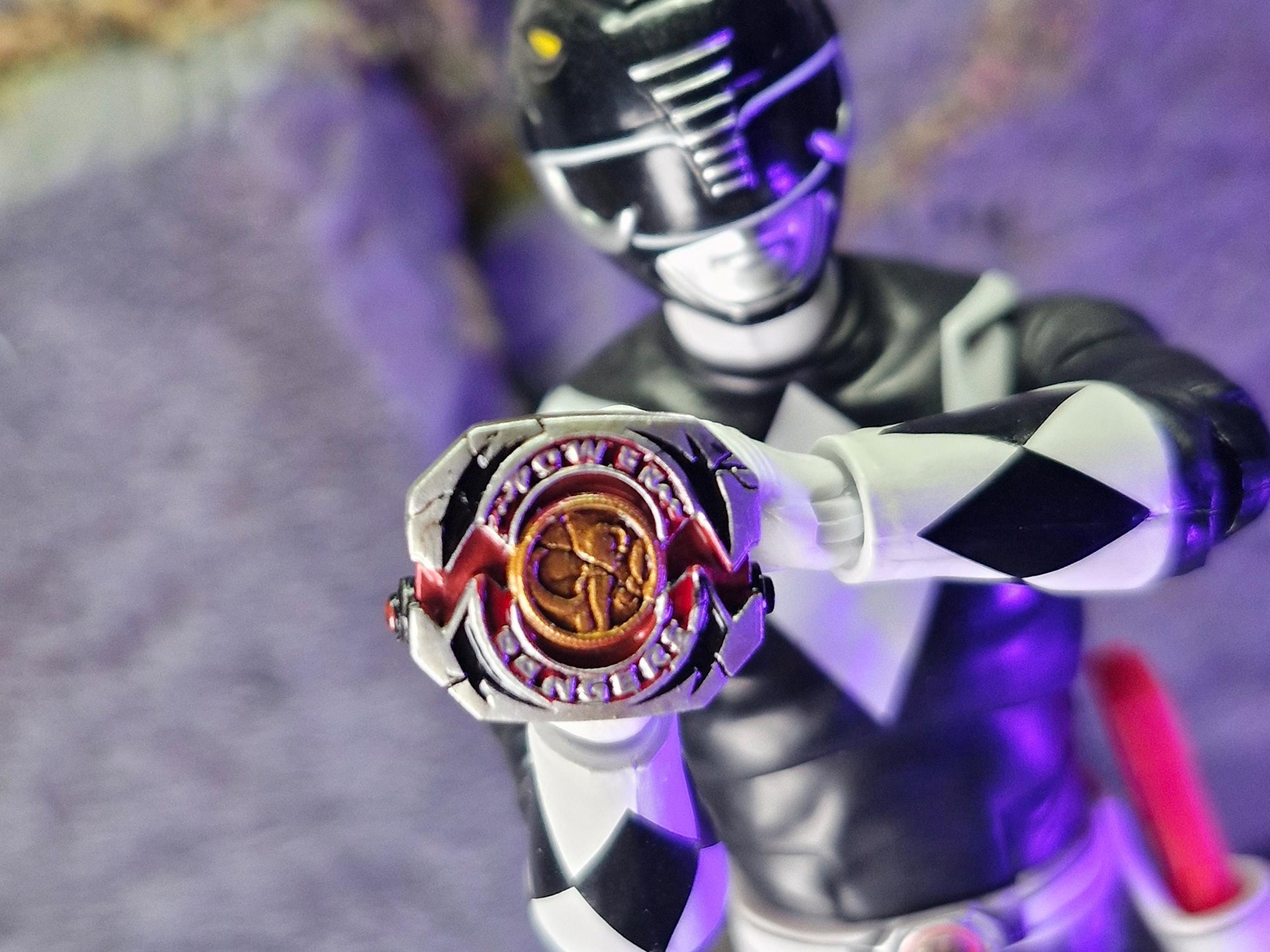 Mighty Morphin Power Rangers - Power Morpher / Dino Buckler | Dino Powers | 1/12 Accessories Scale | Lightning Collection