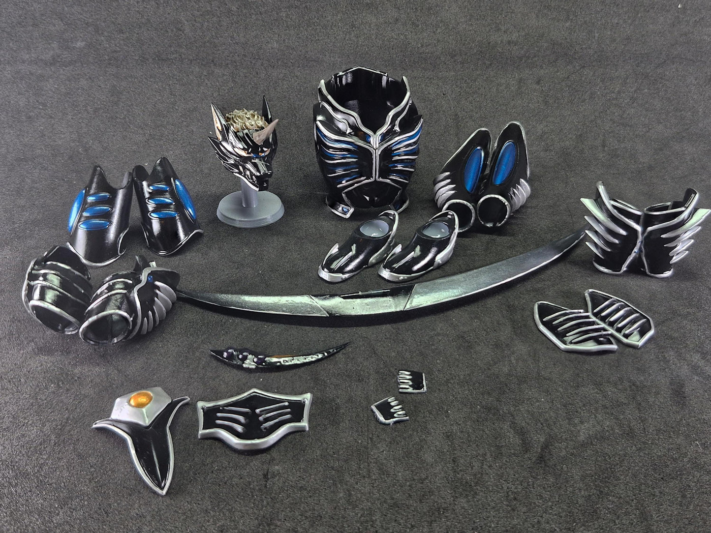 Power Rangers Wild Force - Zen-Aku | Gaoranger - Duke Org Rouki | Conversion Kit | Marvel Legends | Lightning Collection | 1/12 Accessories