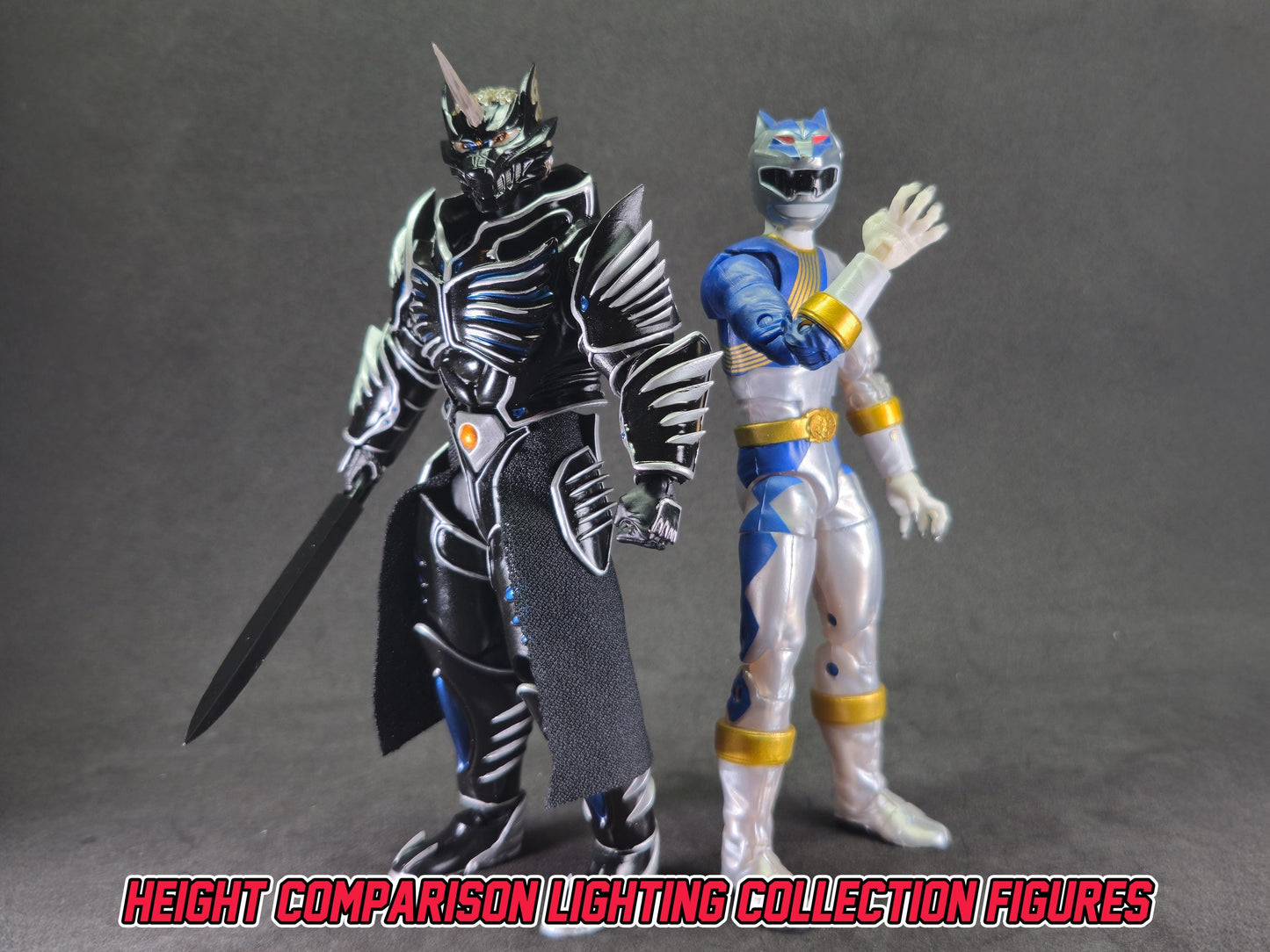 Power Rangers Wild Force - Zen-Aku | Gaoranger - Duke Org Rouki | Conversion Kit | Marvel Legends | Lightning Collection | 1/12 Accessories