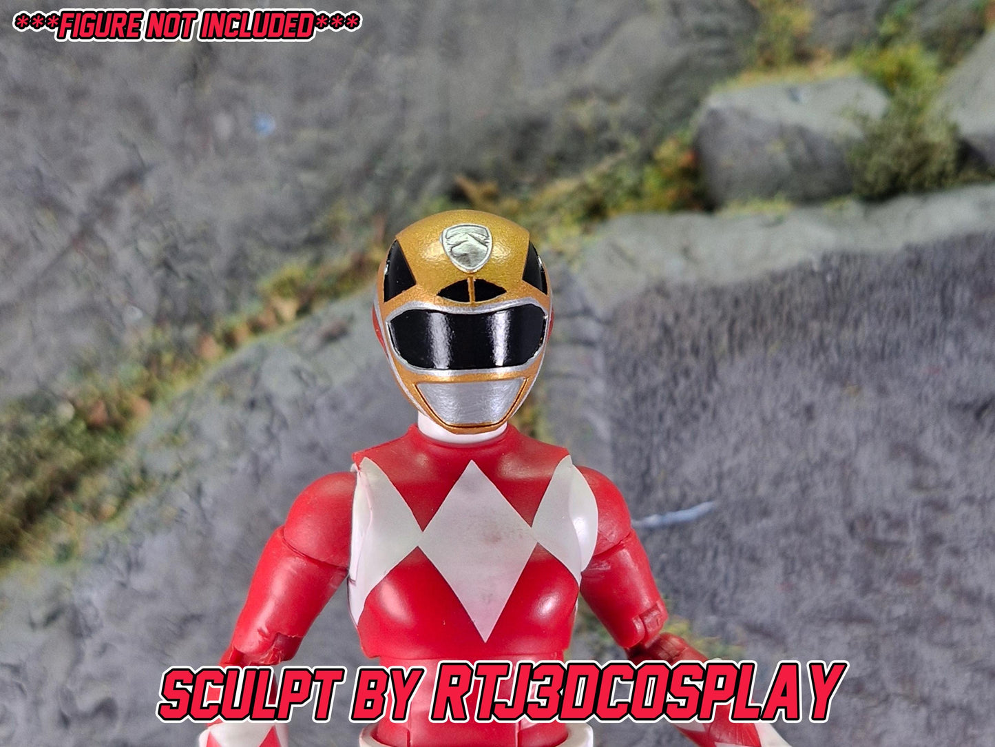 Power Rangers S.P.D. | Lightning Collection - Gold Ranger Helmet | 1/12 Scale Accessories