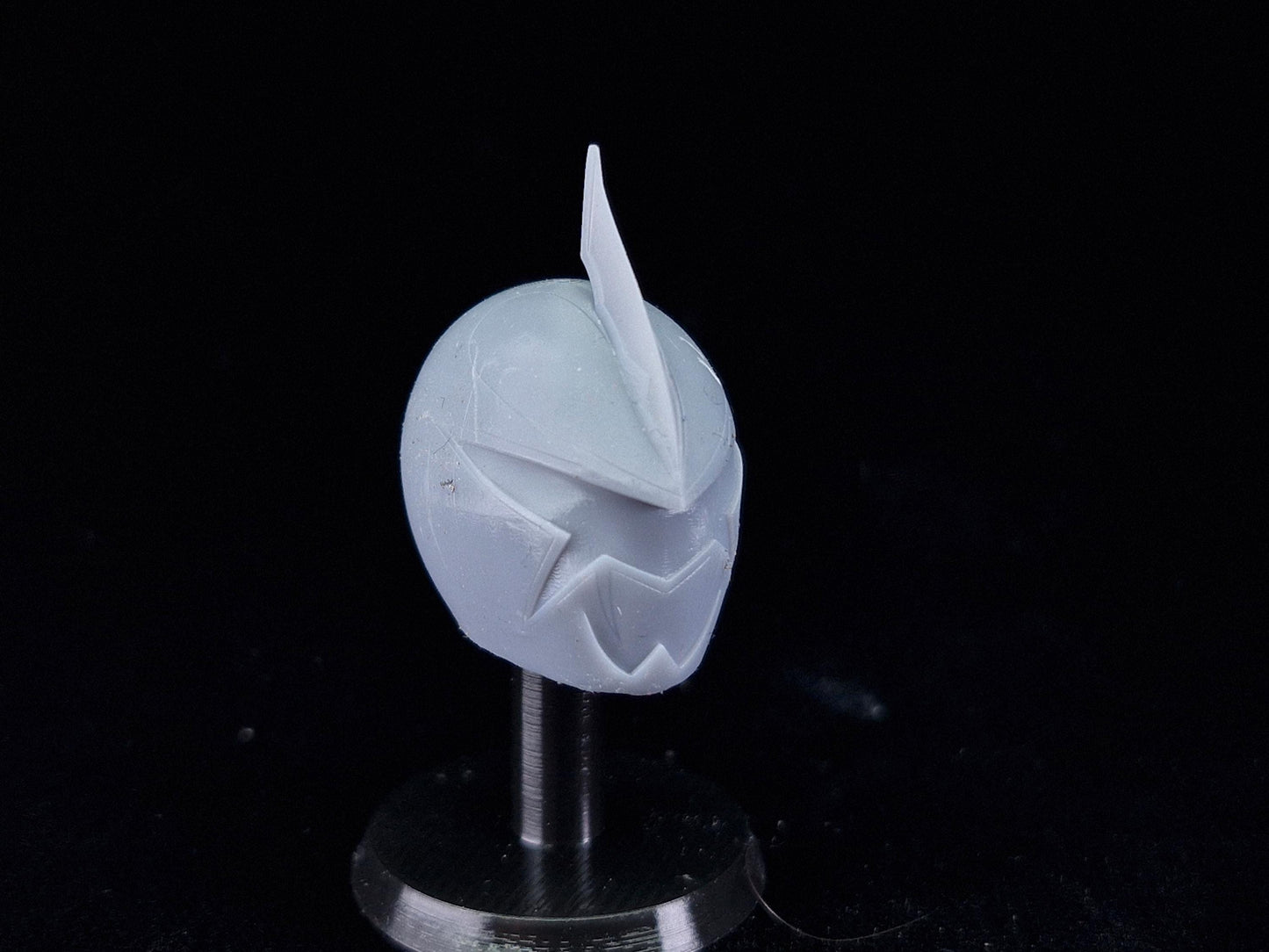 Power Rangers Dino Thunder - White Dino Ranger Replacement Helmet| Lightning Collection 1/12 Accessories
