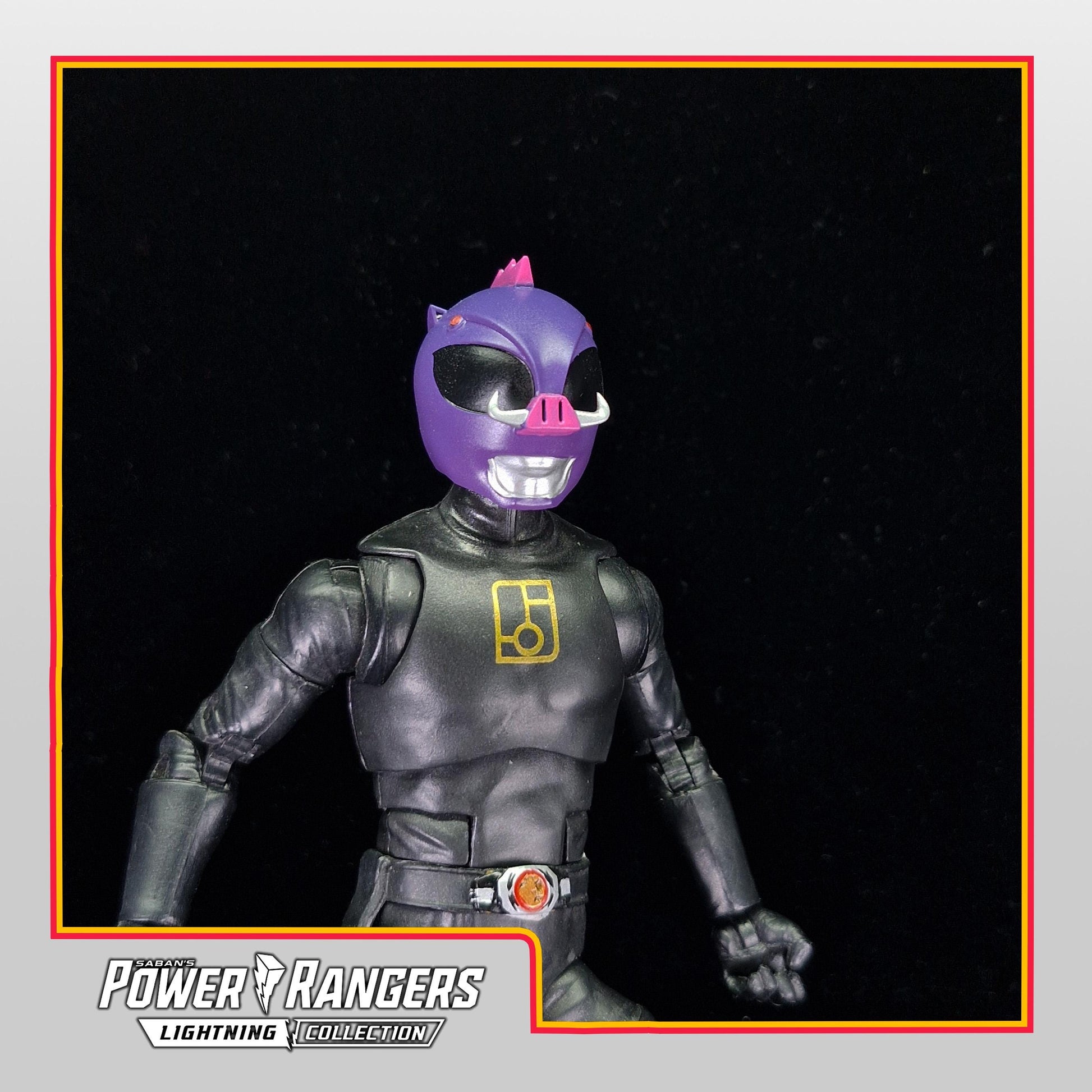Power Rangers Boom! Comics Baconooon Ranger Helmet | Lightning Collection Accessory | 3D Printed