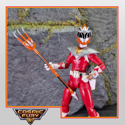 Power Rangers Cosmic Fury - Orange Ranger Conversion Kit | Lightning Collection Accessories