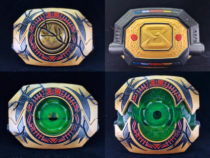 3D Printed Mighty Morphin Damaged Master Morpher | REMASTERED | No Coins Included | For Display Only