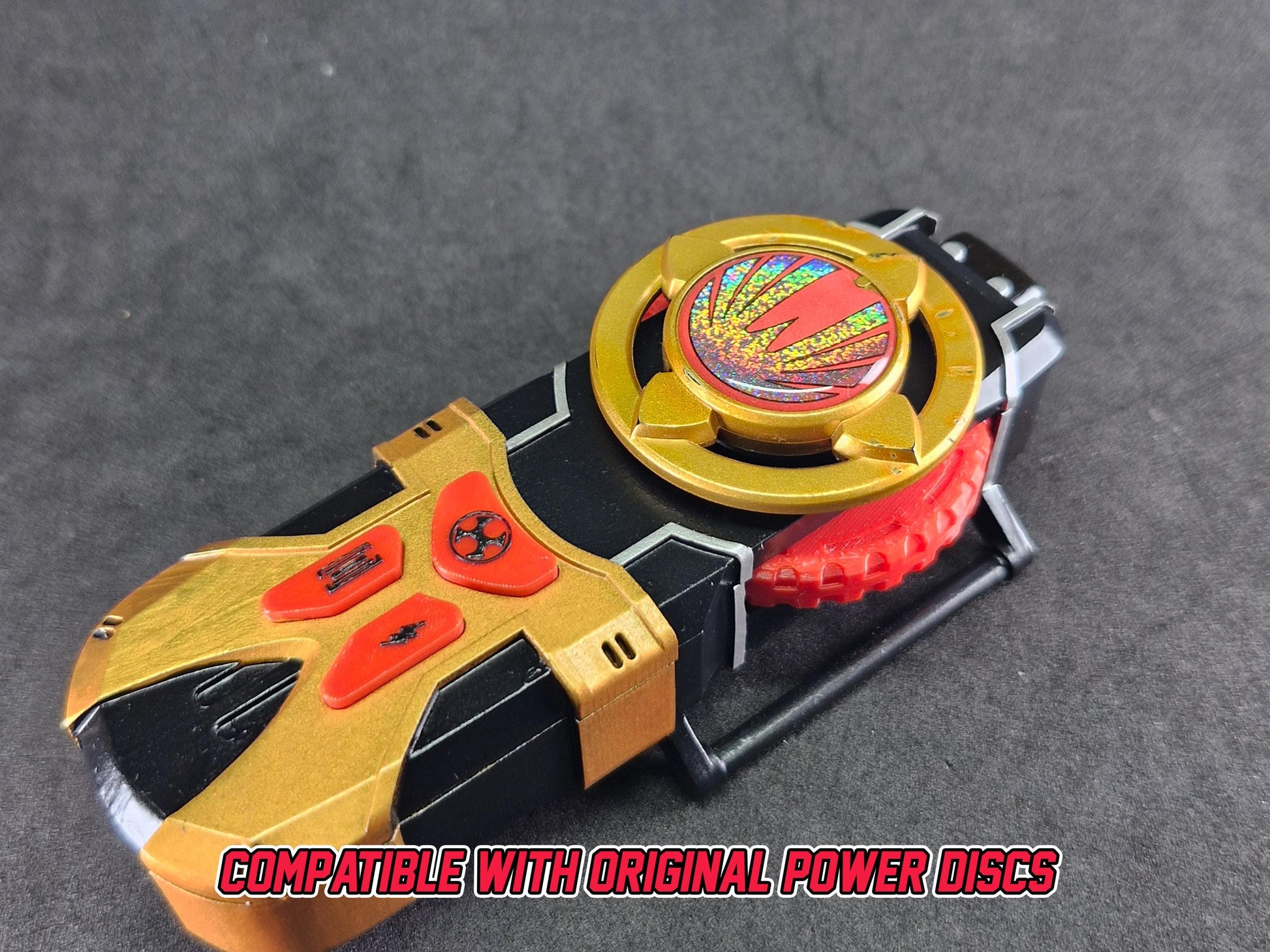 3D Printed & Painted Power Rangers Ninja Storm - Wind Morpher | Hurricaneger- Hurricane Gyro | Display Prop