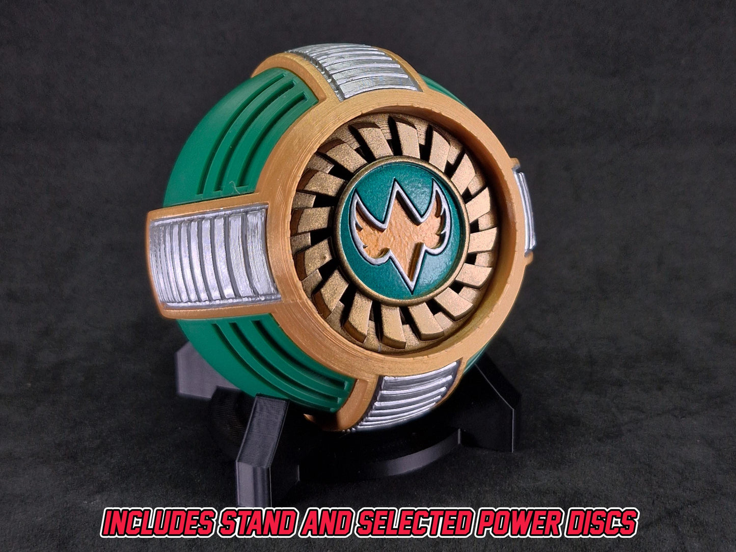 3D Printed Power Rangers Ninja Storm - Hurricaneger | Samurai Cyclone Morpher - Shuriken Ball | Display Prop