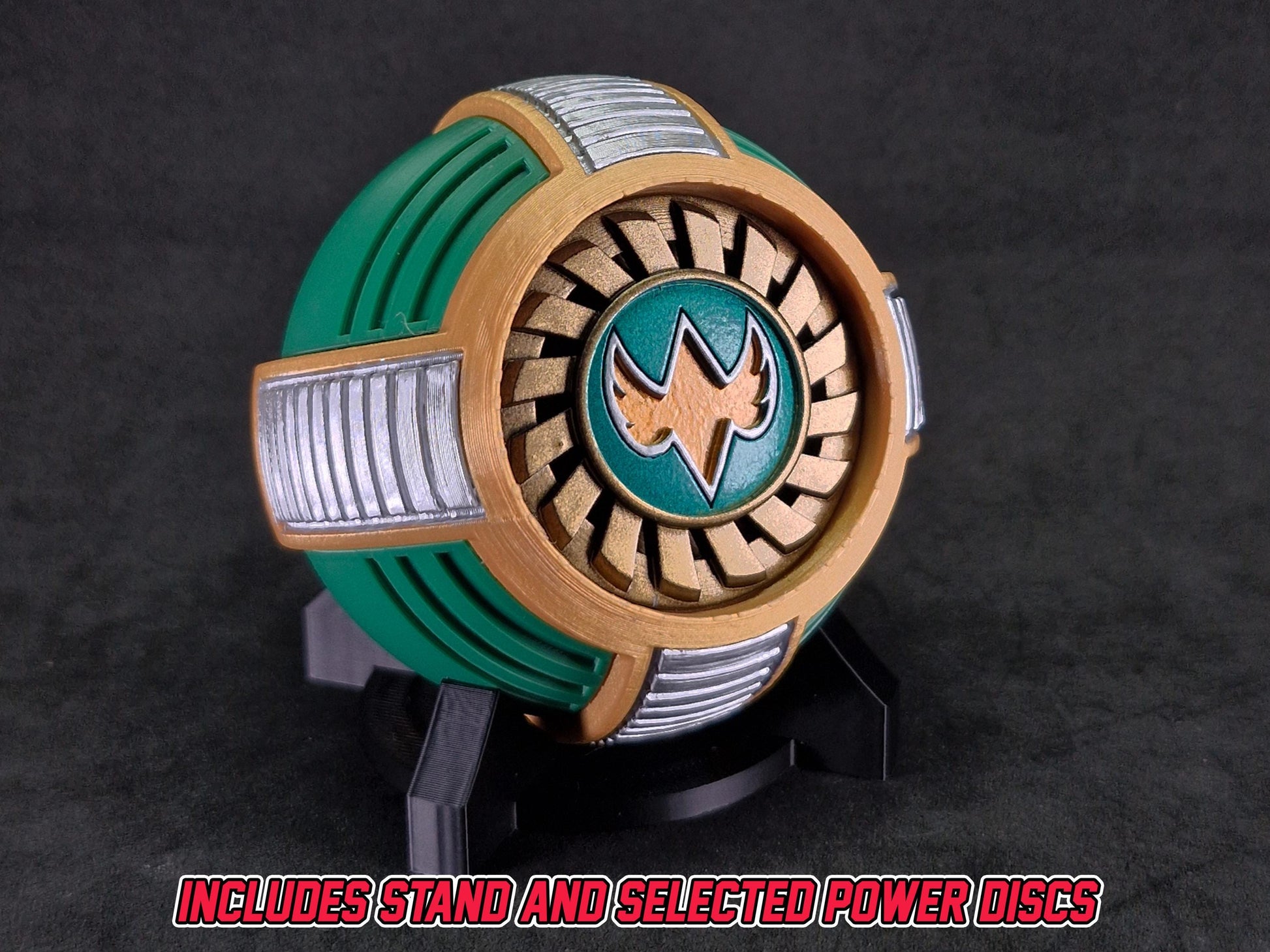 3D Printed Power Rangers Ninja Storm - Hurricaneger | Samurai Cyclone Morpher - Shuriken Ball | Display Prop