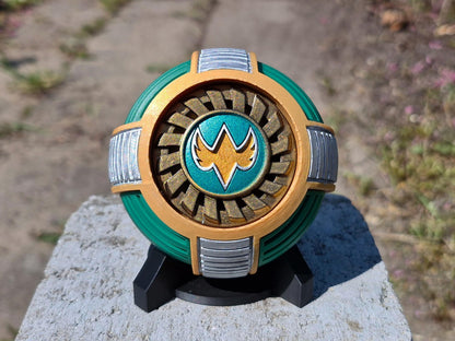 3D Printed Power Rangers Ninja Storm - Hurricaneger | Samurai Cyclone Morpher - Shuriken Ball | Display Prop