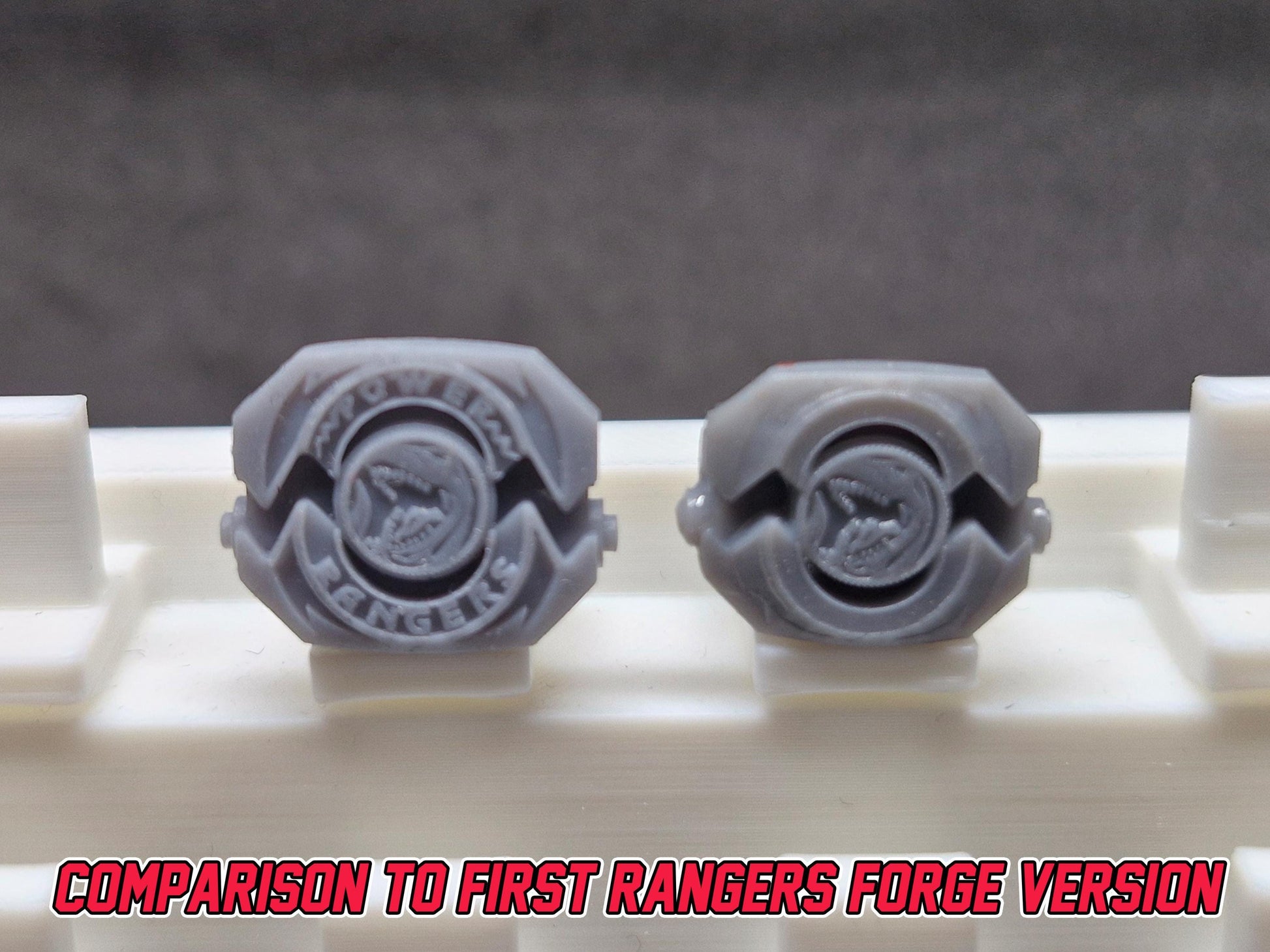 Mighty Morphin Power Rangers - Power Morpher / Dino Buckler | Street Fighter Crossover | 1/12 Accessories Scale | Lightning Collection